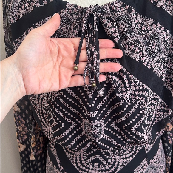 Free People Movement Bohemian Open Back Dress. - Picture 5 of 14